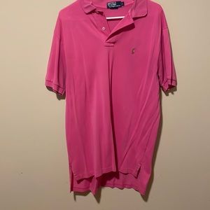 Vintage pink Ralph Lauren polo